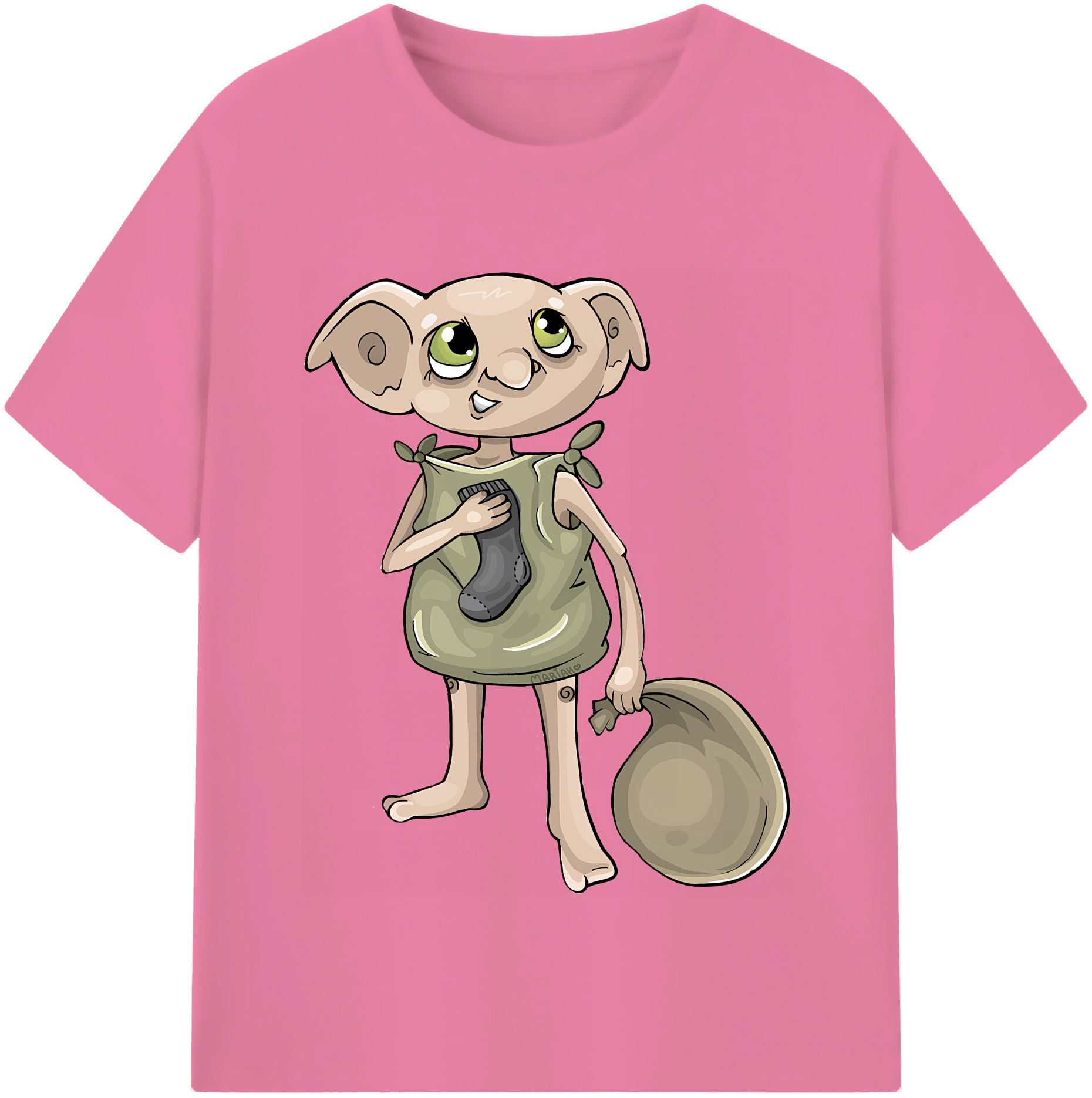 （画像用） Harry Potter ハリー・ポッターシリーズ 綿100％半袖Tシャツ（フロントプリント）
